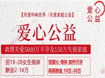 良庆捐卵助孕生子 爱心志愿者招募